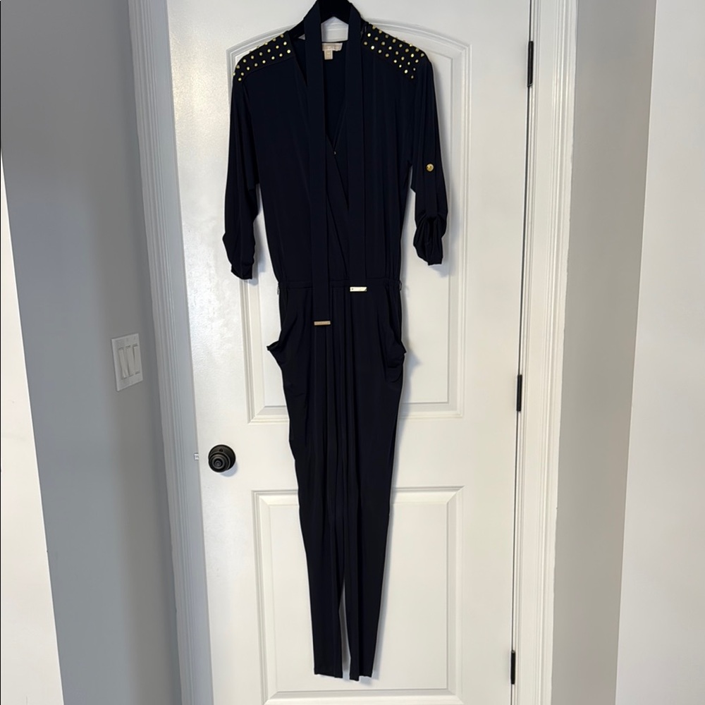 MICHAEL Michael Kors Navy Jumpsuit